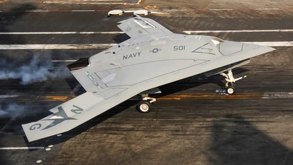 Navy Revisits X-47B Carrier Drone for Air Combat Capabilities