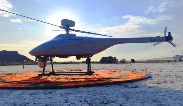 Steadicopter's Black Eagle 50E Drone Helicopter Passes U.S. Airworthiness Validation