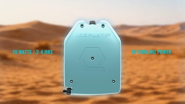 IcePlate Offers Innovative Cooling Solution for Military Personnel in Heat