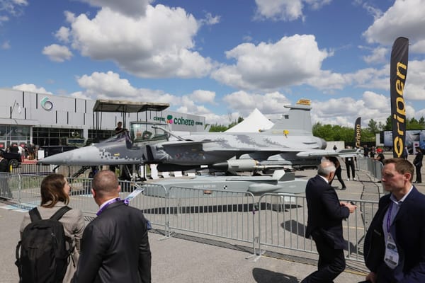 Saab Partners with Canadian Firms for Gripen Fighter Jet Production