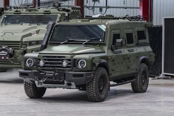 Italian Army Orders Armored INEOS Grenadier 4x4s for Military Use